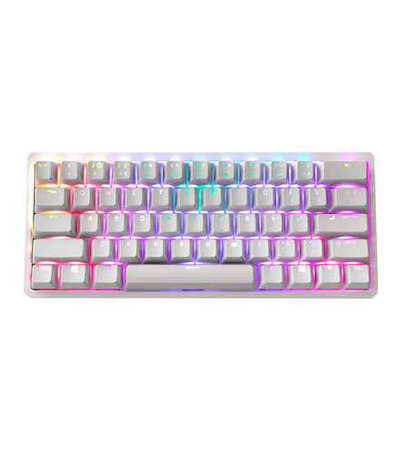 White Bluetooth Gaming Keyboard White Bluetooth Gaming Keyboard