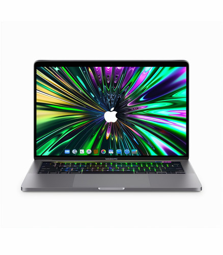 MacBook Pro Neon Burst Concept MacBook Pro Neon Burst Concept