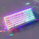 White Bluetooth Gaming Keyboard
