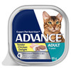 ADVANCE Adult Tender Chicken Wet Cat Food Trays pic