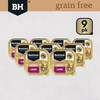 Black Hawk Grain Free Lamb Wet Dog Food 100g set
