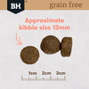 Black Hawk Grain Free Salmon Dry Adult Dog Food nibble