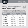 Black Hawk Lamb & Rice Dry Small Breed Adult Dog Food feed guide