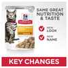 Hill's Science Diet Urinary Hairball Control Chicken Adult Wet Cat Food Pouches