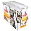 Hill's Science Diet Urinary Hairball Control Chicken Adult Wet Cat Food Pouches