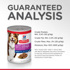 Hill's Science Diet Savory Stew Beef & Vegetables Adult 7+ Wet Dog Food