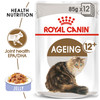Royal Canin Ageing 12+ in Jelly Wet Cat Food Pouches