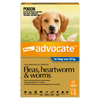 Advocate Flea & Worming For Extra Large Dogs Dark Blue