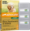 Advocate Flea & Worming For Small Dogs and Puppies Green