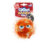 GIGwi Crazy Squeaker Ball Orange