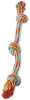 Mammoth Flossy Chews Braidys 3 Knot Tug Dog Toy