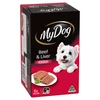 My Dog Adult Wet Dog Food Beef & Liver Meaty Loaf