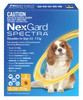 Nexgard Spectra Flea, Tick and Worming for Small Dogs -3 Pack