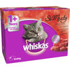 WHISKAS So Meaty 1+ Years Meat Dishes in Gravy Wet Cat Food