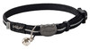 Rogz Alleycat Safeloc Cat Collar Black