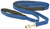 Flat Nylon Dog Recall Lead Blue
