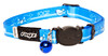 Rogz Kiddycat Safeloc Cat Collar Royal Birds