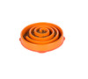 Outward Hound Fun Feeder Slow Feed Dog Bowl Orange
