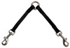Prestige Two-Dog Leash Coupler Attachment Black