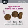 Black Hawk Lamb & Rice Dry Adult Dog Food Kibble Size