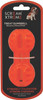 Prestige Scream Xtreme Tough Chew Toy Treat Dumbbell Loud Orange