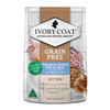Ivory Coat Kitten Wet Cat Food Chicken & Ocean Fish Jelly