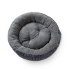 La Doggie Vita Dog Central Indigo Round Bed