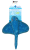 Spunky Pup Clean Earth Stingray Dog Toy
