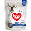 Love Em Air Dried Beef Liver Dog Treats