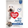 Love Em Grain Free Beef Jerky with Tomato Dog Treats