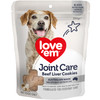 Love Em Joint Care Beef Liver Cookie Dog Treats