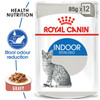 Royal Canin Adult Indoor in Gravy Wet Cat Food Pouches