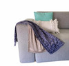 La Doggie Vita Dog Central Blanket Indigo Plush Blanket
