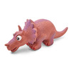 Kazoo Latex Squeaky Triceratops Dog Toy