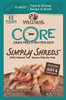 Wellness CORE Simply Shreds Flaked Tuna & Shrimp Wet Cat Food