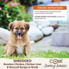 Wellness CORE Simply Shreds Chicken, Chicken Liver & Broccoli Wet Dog Food