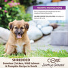 Wellness CORE Simply Shreds Chicken, Salmon & Pumpkin Wet Dog Food