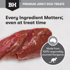 Black Hawk Kangaroo Jerky Sticks Dog Treats Roo meat