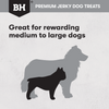 Black Hawk Chicken Jerky Straps Dog Treats dog size