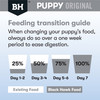 Black Hawk Lamb & Rice Dry Medium Puppy Dog Food transition