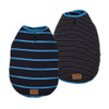 Kazoo Blue Stripe Dog Reversible Snuggie reversible