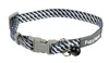 FuzzYard Cat Collar Tabby Tooth Black & White