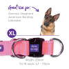 Kazoo Active Adjustable Nylon Dog Collar Bloom Burst X-large