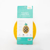 Zippy Paws Dog Happy Bowl Slow Feeder Pineapple