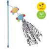 Kazoo Butterfly High Chase & Play Wand Cat Toy