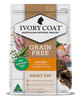 Ivory Coat Adult Dry Cat Food Grain Free Chicken