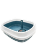 Petential Large Cat Litter Tray Blue