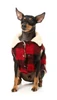 FuzzYard The Lumberjack Dog Jacket Red