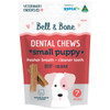Bell & Bone Dental Chews Small Puppy Dog Treats Beef & Coconut