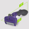 FURminator Short Hair Cat Deshedding Tool Medium